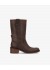 Phenumb MARTINA - Brun skind støvle P232-1907 Leather Chocolat