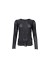 Black Colour BCALEXIS TEE WISTONES - Sort mesh med sten 40746 Black