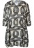 Zhenzi Zh-Sini 1059-Dress 3/4 - Army grøn printet kjole 201059 Army way