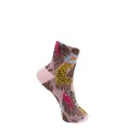 Black Colour BCELKE ANIMAL SOCK - Strømpe med dyreprint 4345 Dust Rose