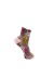 Black Colour BCELKE ANIMAL SOCK - Strømpe med dyreprint 4345 Dust Rose