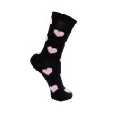 Black Colour BCMAYLINE HEART SOCK - Strømper med hjerter 4378 Black
