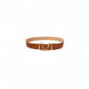Black Colour BCUMA BELT - Cognac farvet bælte med guldspænde 10320 Cognac