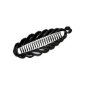 Pico Amarante Comb - Hestehale klemme sort KM13 Black