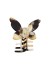 PICO Butterfly Claw - Brun/Beige sommerfugle hårklemme CL28
