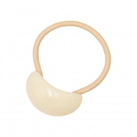 Pico Romy Elastic - Hårelastik med harpiks vedhæng EL17 Ivory
