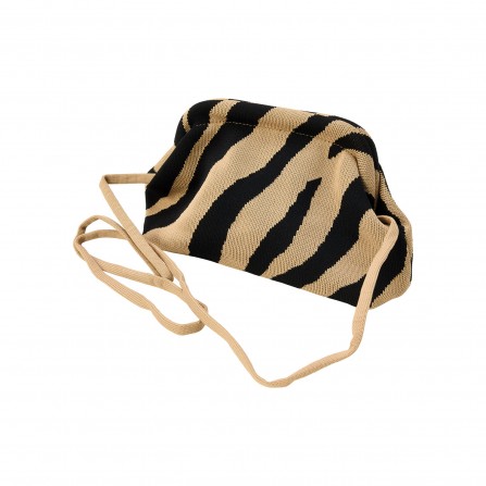 Pico Small Rosalia Clutch - Clutch taske TA14 Zebra/Beige