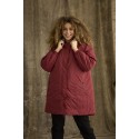 Zhenzi Zh-Naya 875-Jacket - Vinrød quiltet jakke 200875 Burgundy Red
