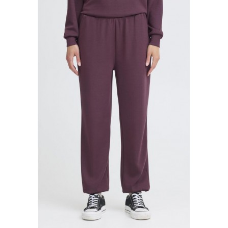 Fransa FRAUDORA PA 3 - Bordeaux sweatpants 20615555 Fudge