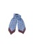 Black Colour BCMARTINA MINI SCARF - Lyseblå/brun prikket tørklæde 3640 Lt. Blue
