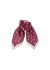 Black Colour BCMARTINA MINI SCARF - Bordeaux prikket tørklæde 3640 Wine