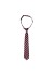 Black Colour BCGINETTE Tie - Sort stribet slips 208420 Black