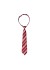 Black Colour BCGINETTE Tie - Vinrødt stribet slips 208420 Wine