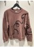 ICHI IHKASURA SW2 - Brun sweatshirt 20124585 Marron/Black