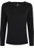 JBS of DK Tee is- Sort langærmet bambus t-shirt 11230-14 Black