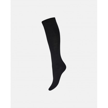 Decoy Knee high cotten - Sort knæstrømpe 9-20220-0 Black