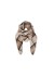 Black Colour BCLEONI CHEQUERED SCARF - Ternet tørklæde 208356 Creme