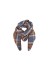 Black Colour BCLEONI CHEQUERED SCARF - Ternet tørklæde 208356 Grey