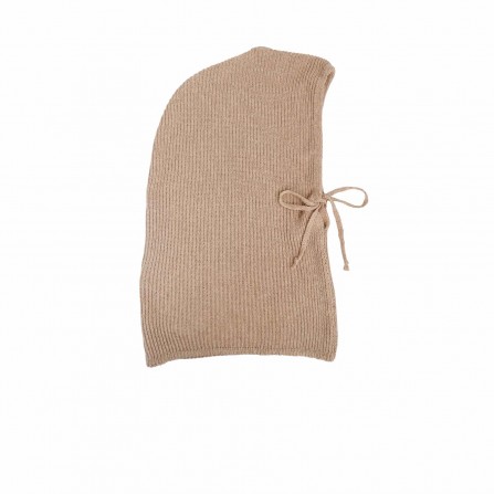 Black Colour BCLERKE BALACLAVA - Beige balaclava 8024 Naturel