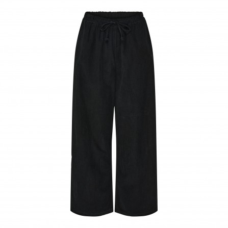Marta MdcKiana Pants - Sort buks i babyfløjl 62543V Black