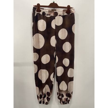MARTA MdcAmalie Pants - Brun buks med bomber 6893 Marrone