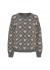 Marta MdcFeray Knit - Grå strik med hjerter 8151 Grigio9513/Beige9504