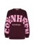 Marta MdcHibiscus Sweatshirt - Bordeaux sweatshirt 22659 Bordeaux