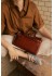 RE:DESIGNED May Small - Cognac farvet skind taske 6524 Cognac
