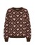 Marta MdcFeray Knit - Brun strik med hjerter 8151 Moro9510/Rosa9532