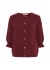 Marta MdcJuliana Knit - Vinrød kortærmet Cardigan 2413 Vino