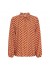Marta MdcAntares Shirt - Orange printet skjorte 7706 Coccio2158tpl