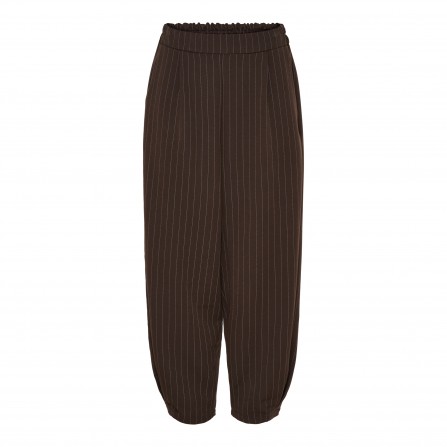 Marta MdcKenzie Pants - Brune nålestribet bukser 56172M Moro