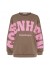 Marta MdcHibiscus Sweatshirt - Beige/pink sweatshirt 22659 Fango