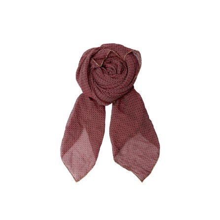 Black Colour BCBABETTE SCARF - Vinrødt tørklæde 208397 Dark Berry