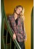 Black Colour BCNELLIE BLAZER - Vinrød ternet blazer 41007 Wine