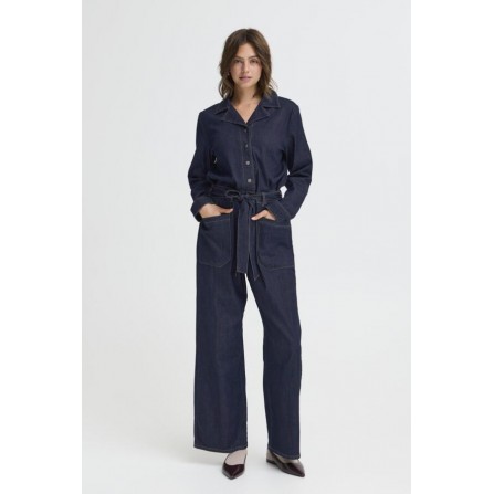 Fransa FRCHICAGO JU 1 - Blå denim buksedragt 20616419 Raw Blue Denim