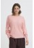 Fransa FRROMINA PU 1 - Lyserød strik bluse 20617295 Pale Mauve Melange