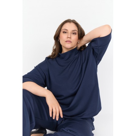 Wasabi WA-SABINA 64 - Blå bluse W20471 Navy Blazer