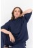 Wasabi WA-SABINA 64 - Blå bluse W20471 Navy Blazer