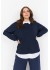 Wasabi WA-SABINA 69 - Blå 2-i-en bluse W20480 Navy Blazer