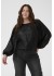 Kaffe Curve KCrizza Blouse - Sort bluse 10583782 Black Deep