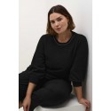 Kaffe Curve KCmerida Pullover - Sort 10582721 Black Deep CC