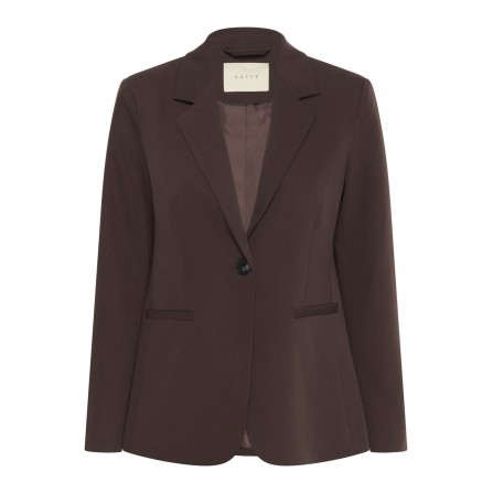 Kaffe KAsakura Blazer - Brun habitjakke 10506684 Black Coffee