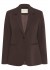 Kaffe KAsakura Blazer - Brun habitjakke 10506684 Black Coffee