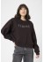Kaffe KAlise Sweatshirt - Brun sweat 10510868 Black Coffee