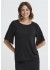 Fransa FRREGITZE PU 2 - Sort bluse 20617346 Meteorite