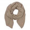 MARTA Scarf - Brunt halstørklæde 194007 Fango