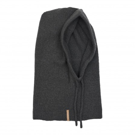 MARTA MdcFiluca scarf - Grå strik balaclava FMHK6480 Grey Melange