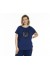 Gozzip Gitte T-shirt with print - Blå t-shirt med print foran G256039 Blue