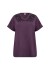 Wasabi WA-SABINA 68 - Lilla t-shirt med perle mønster W20475 Plum Perfect